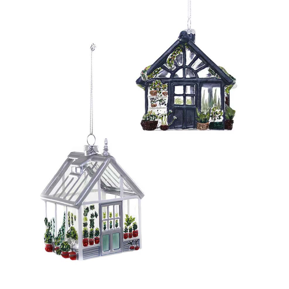 Reclaimed Greenhouse Ornament - Assorted