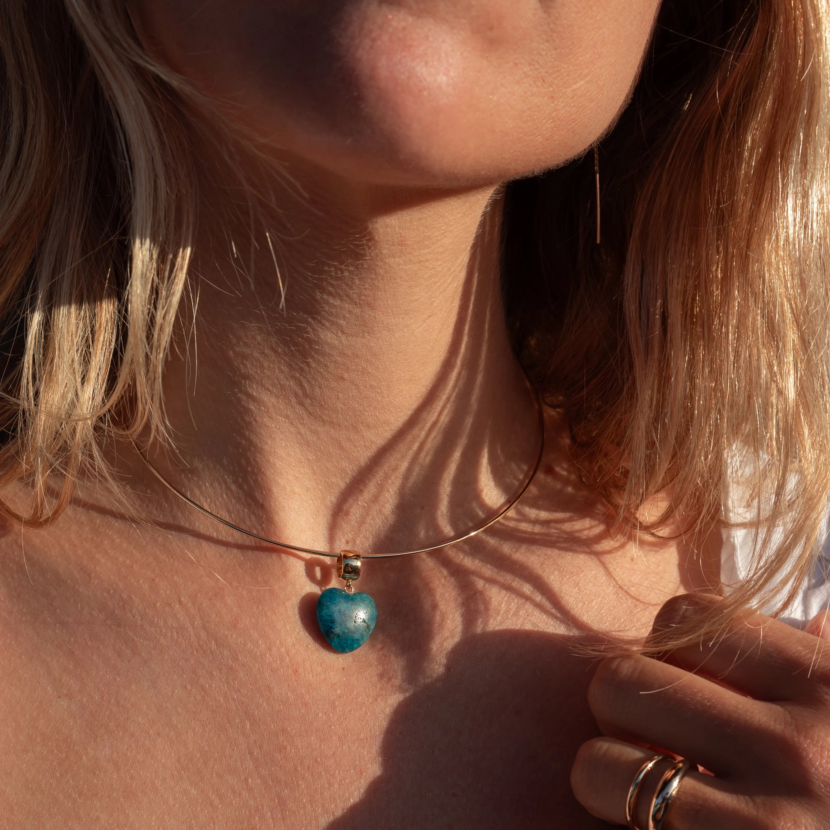Gemma Charm - Apatite