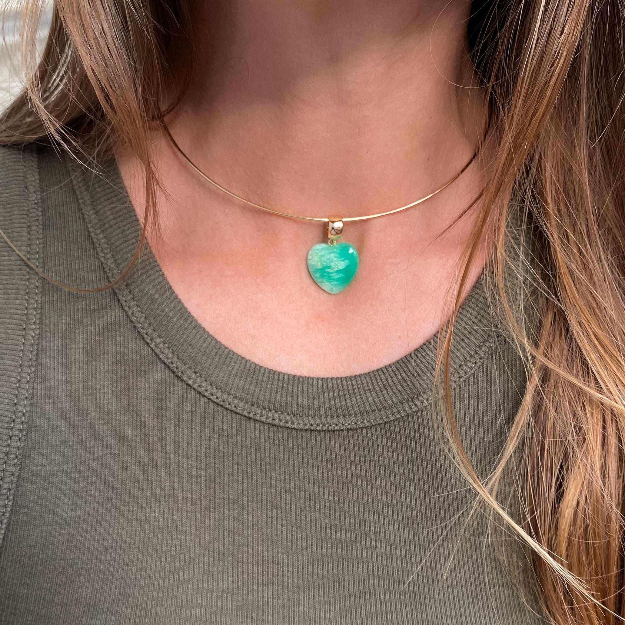 Gemma Charm - Chrysoprase