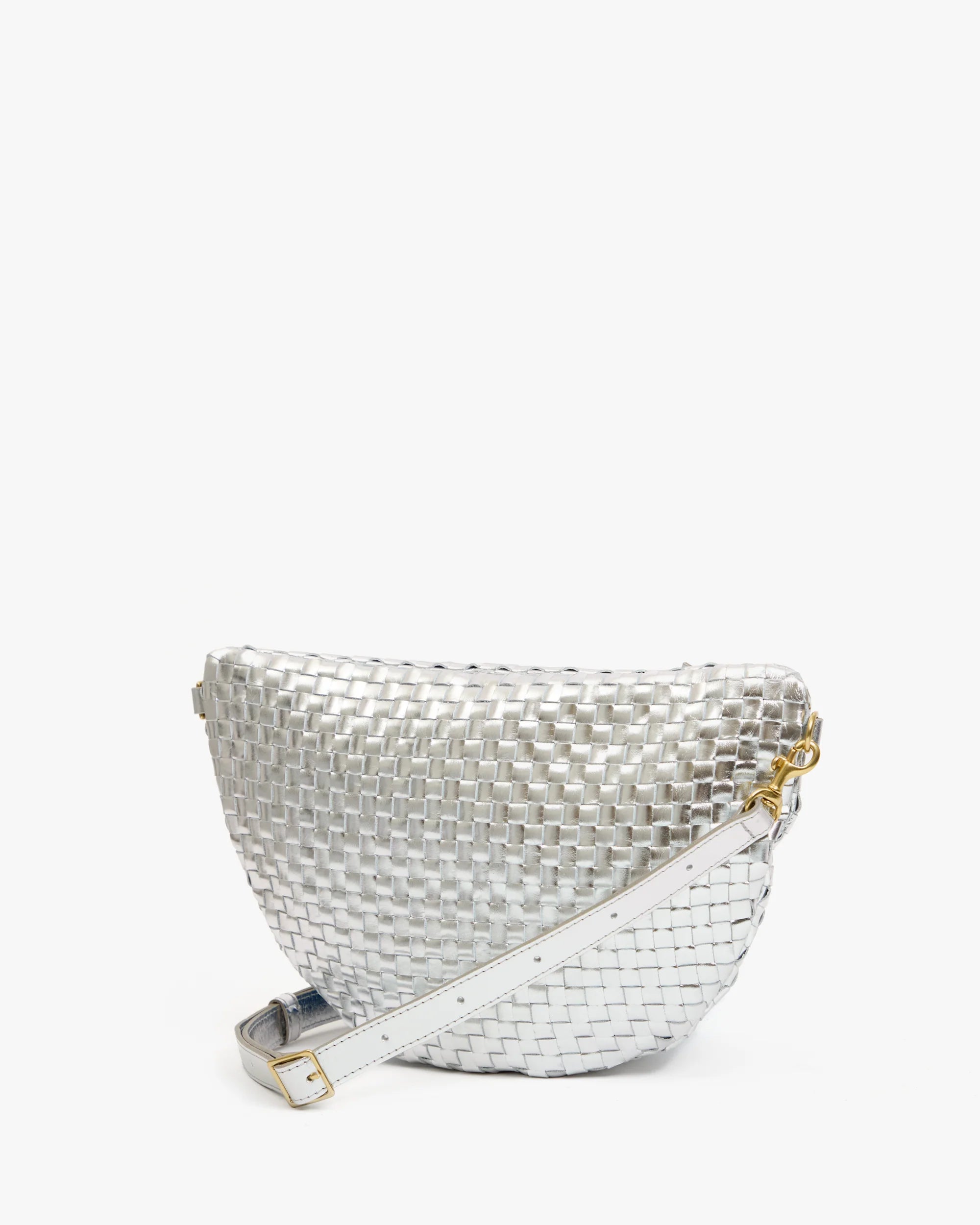 Grande Fanny - Specchio Silver Woven Checker