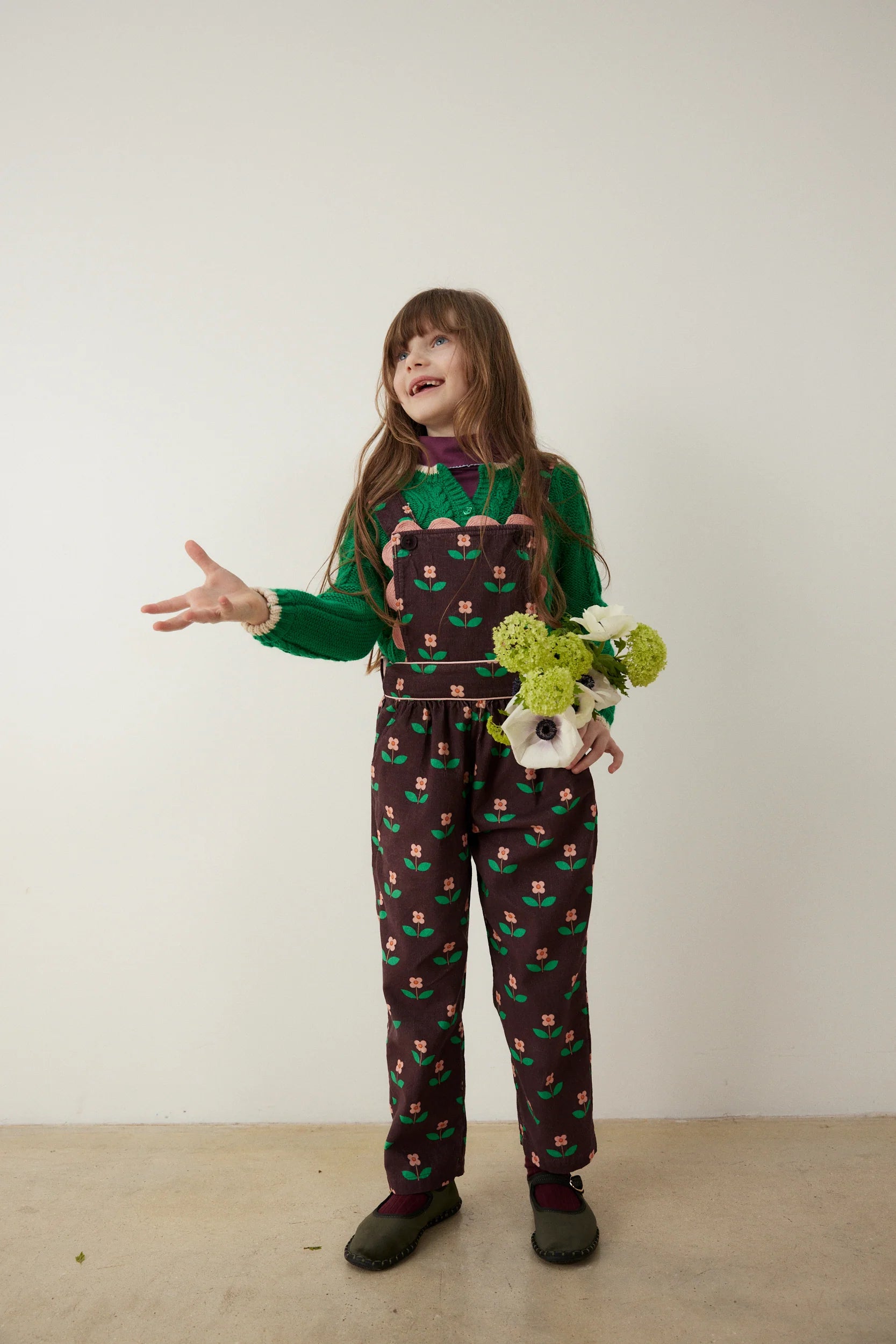 Noisette Overall - Flora Chocolate