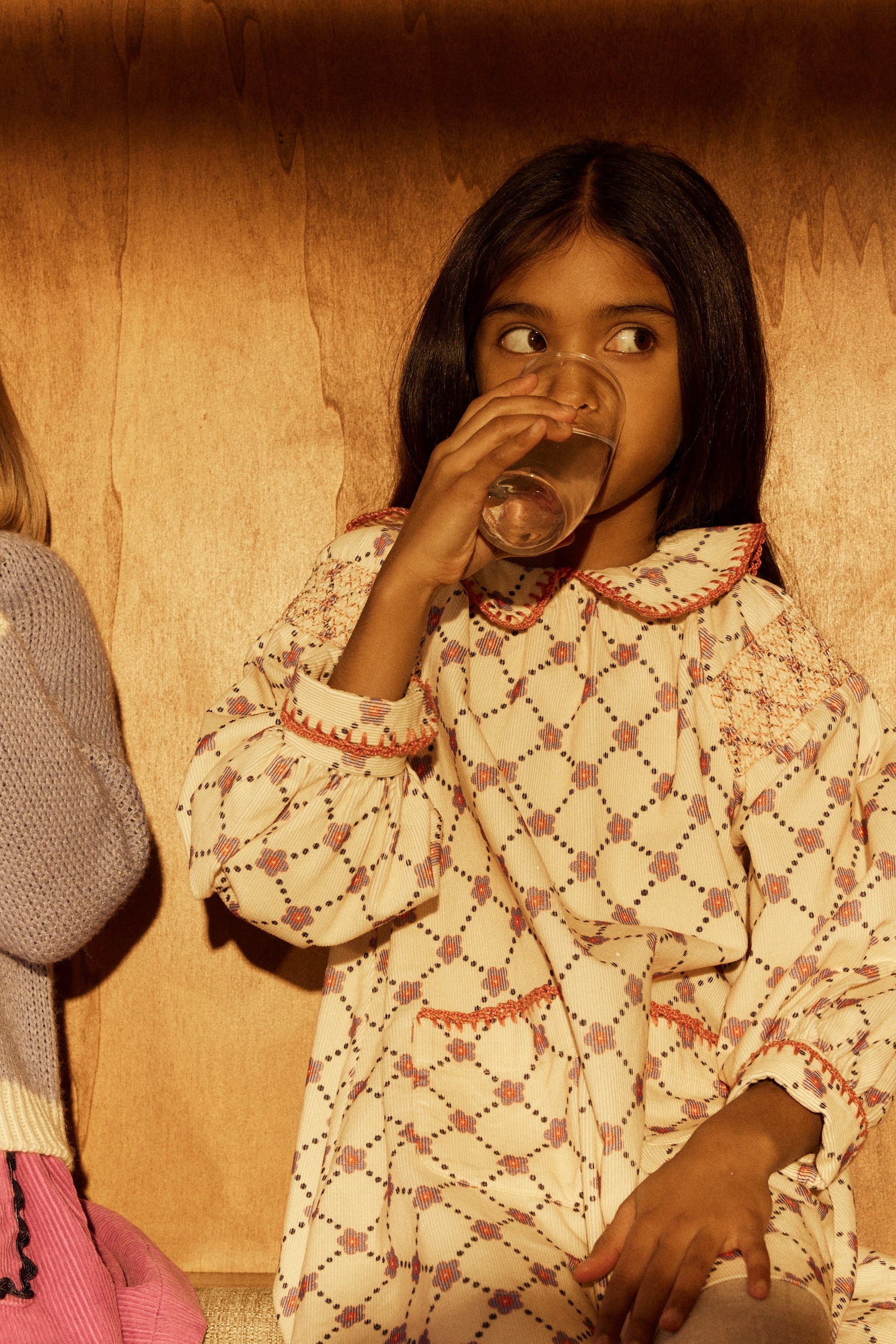 Martha Dress - Floral Check