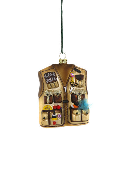 Fisherman’s Vest Ornament