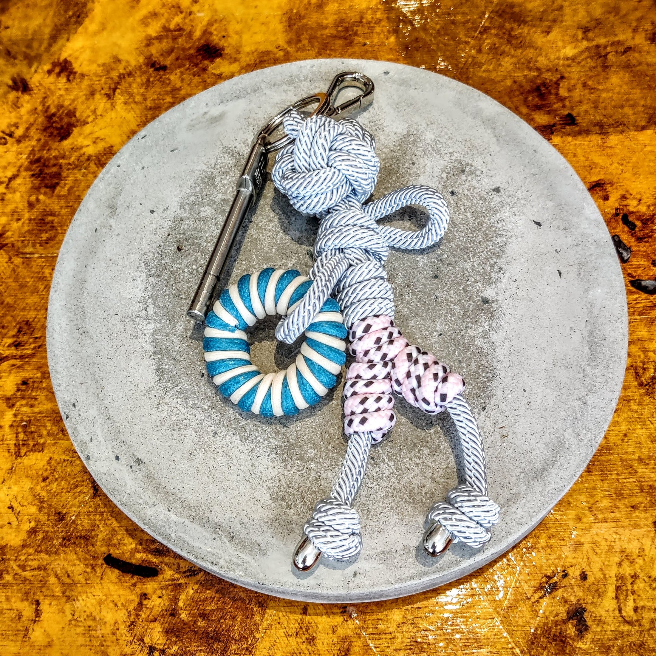 Charlie Swimmer Key Ring