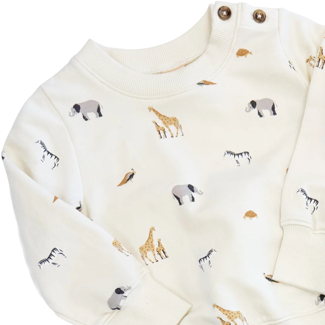 Baby Jax Jogger Set - Safari Animals