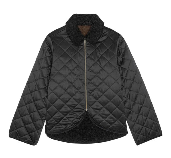 The Reversible Western Yoke Pasture Jacket - Black & Brown