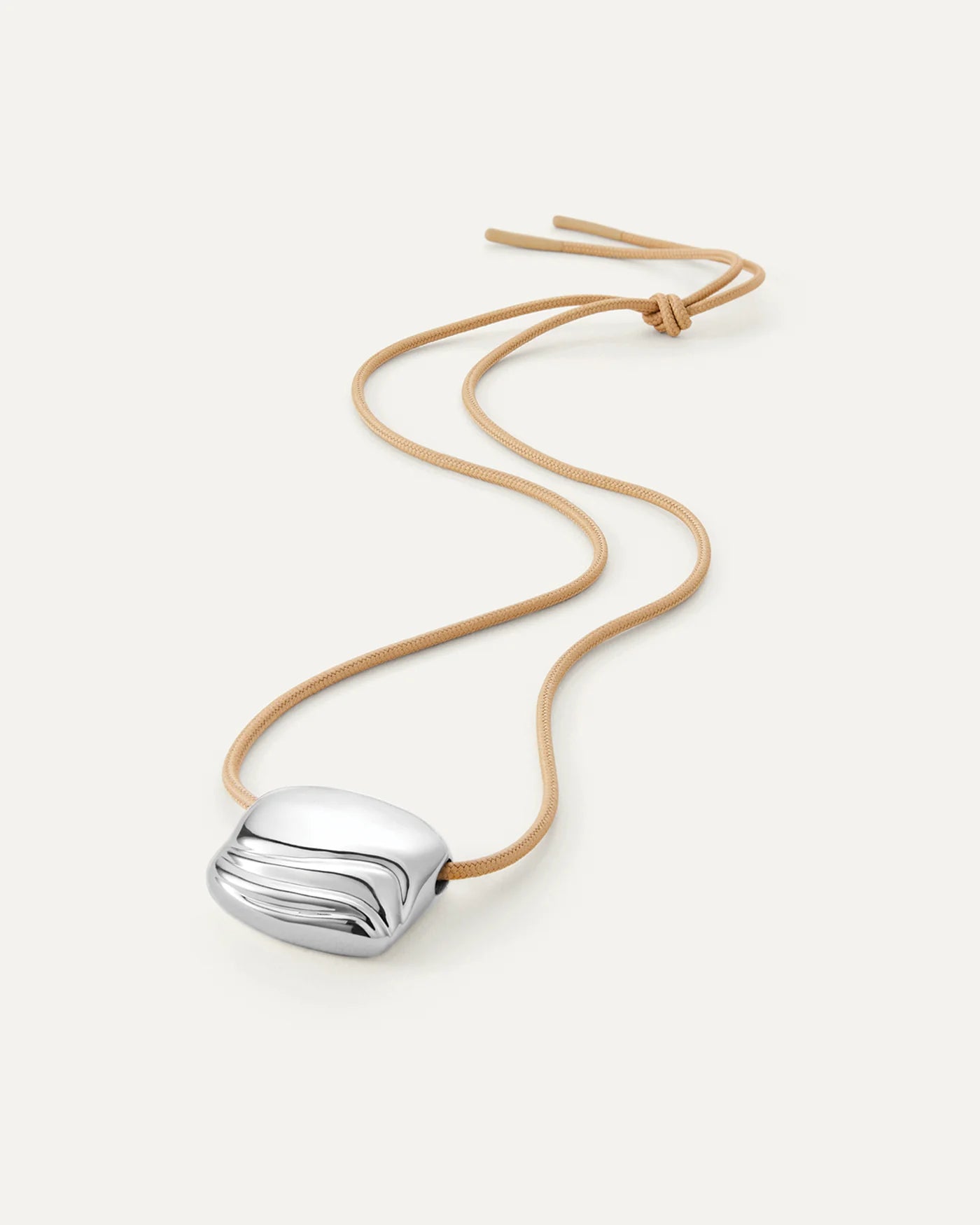 Rue Rope Necklace - Silver