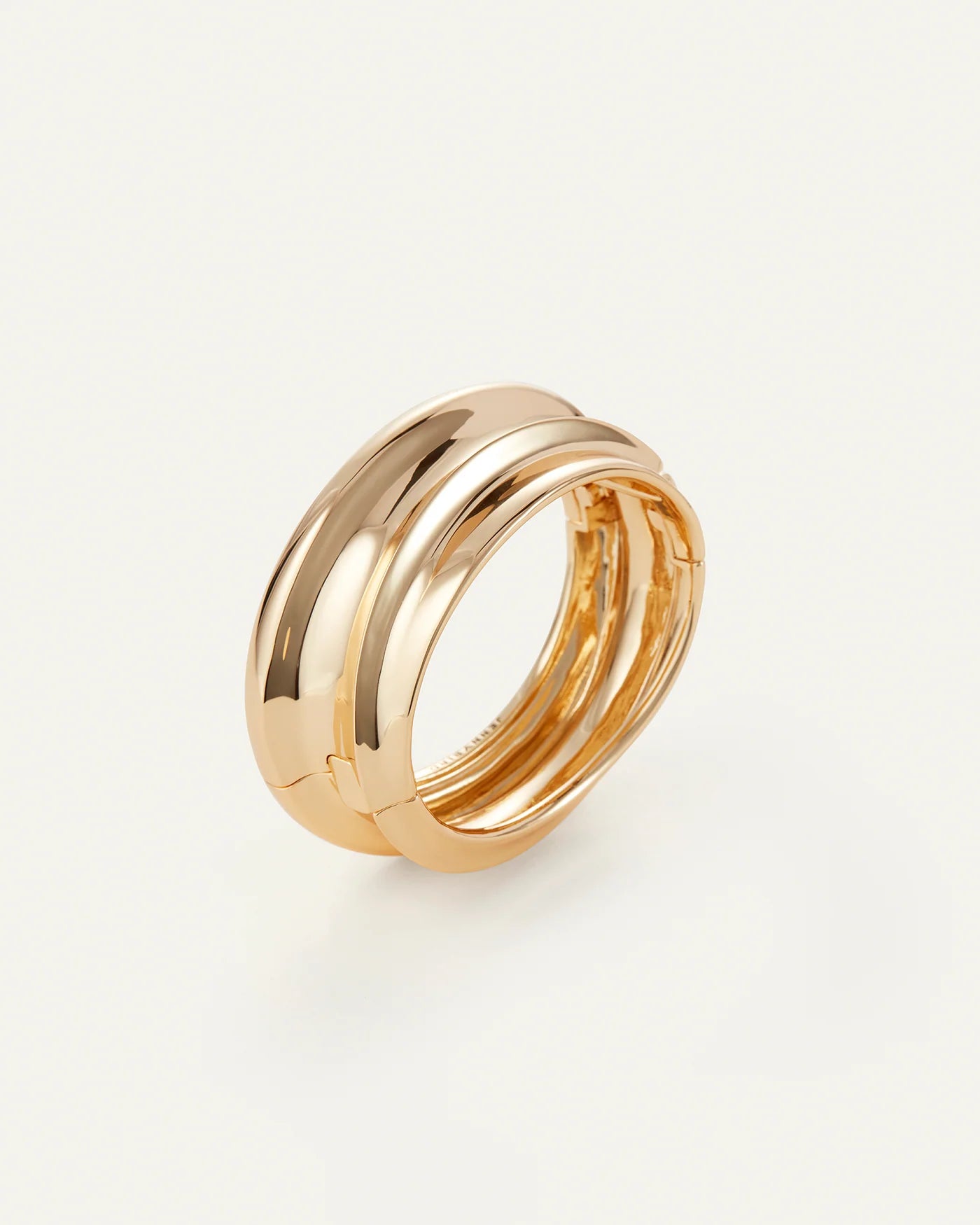 Mega Lennon Bangle - Gold