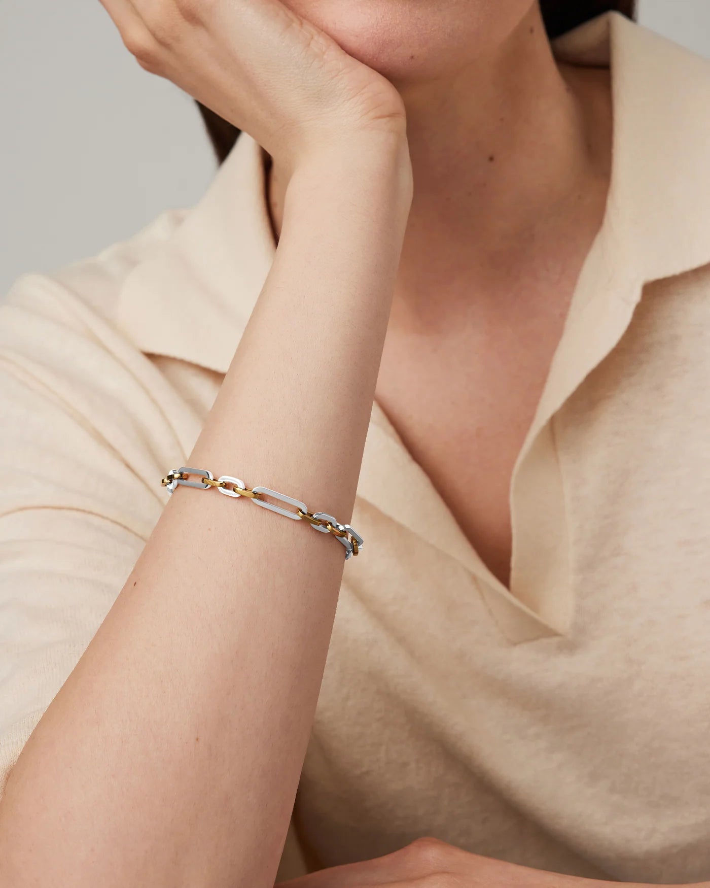Mercer Bracelet - Two Tone