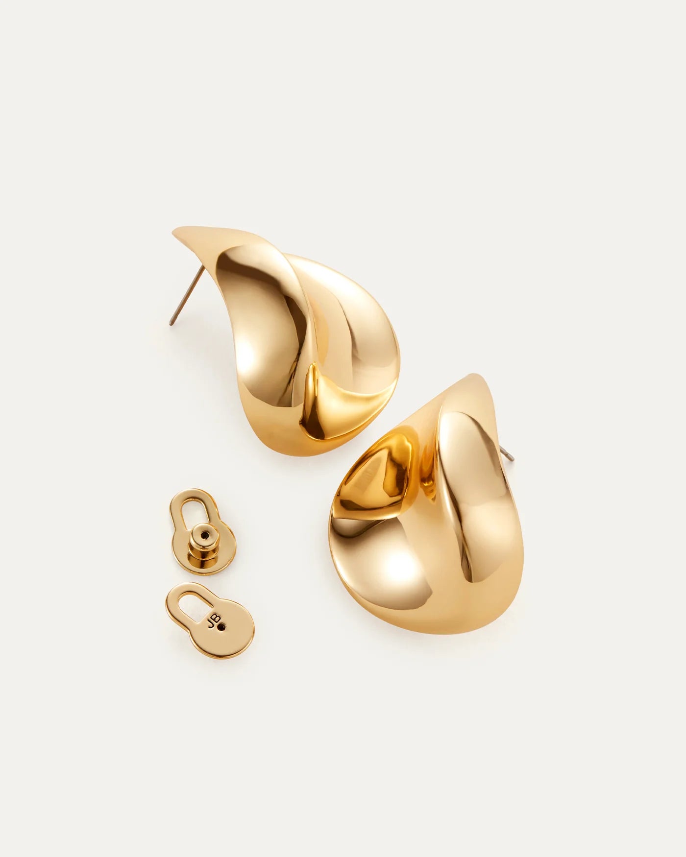 Margaux Puff Earrings - Gold