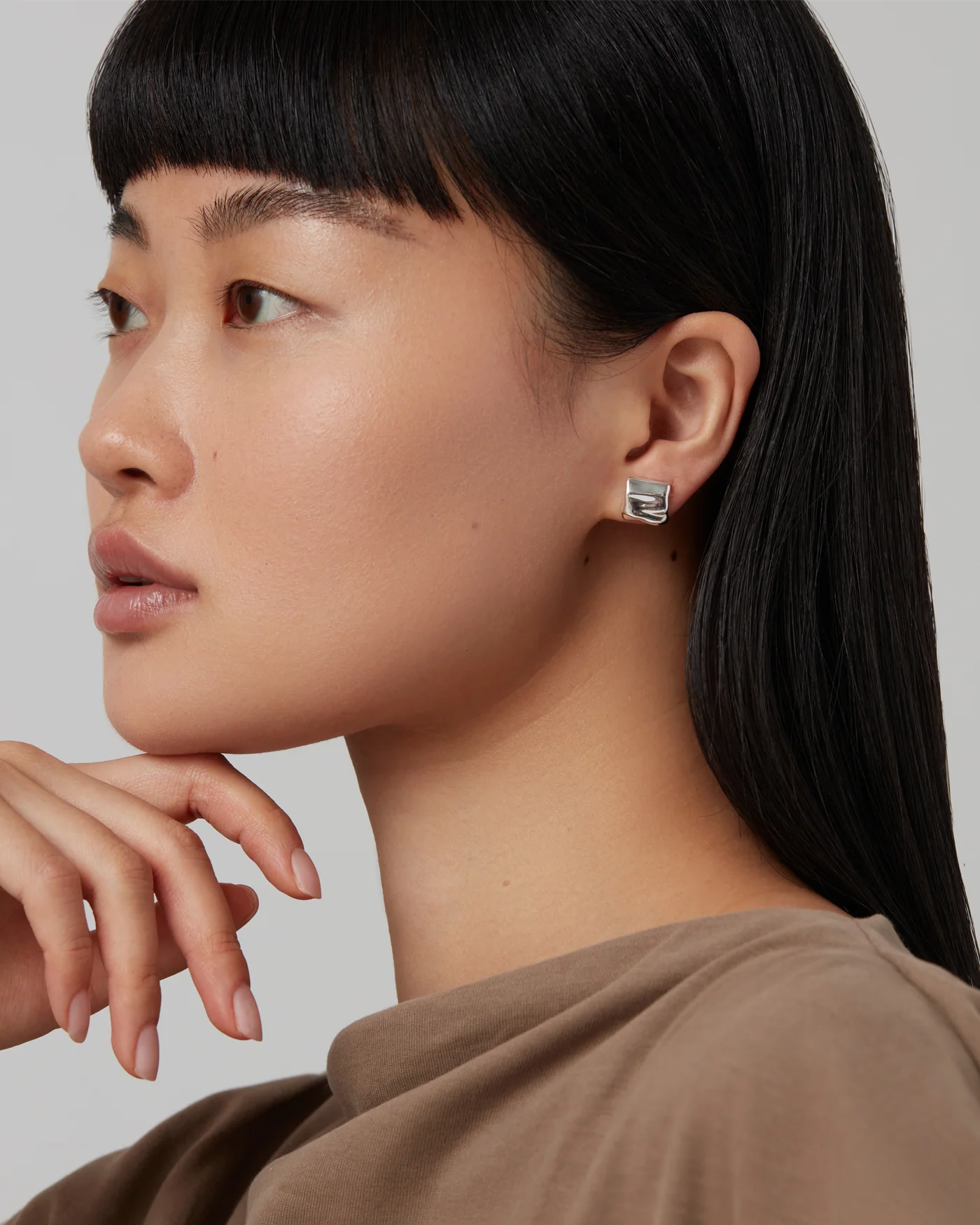 Mini Sundra Earring - Silver