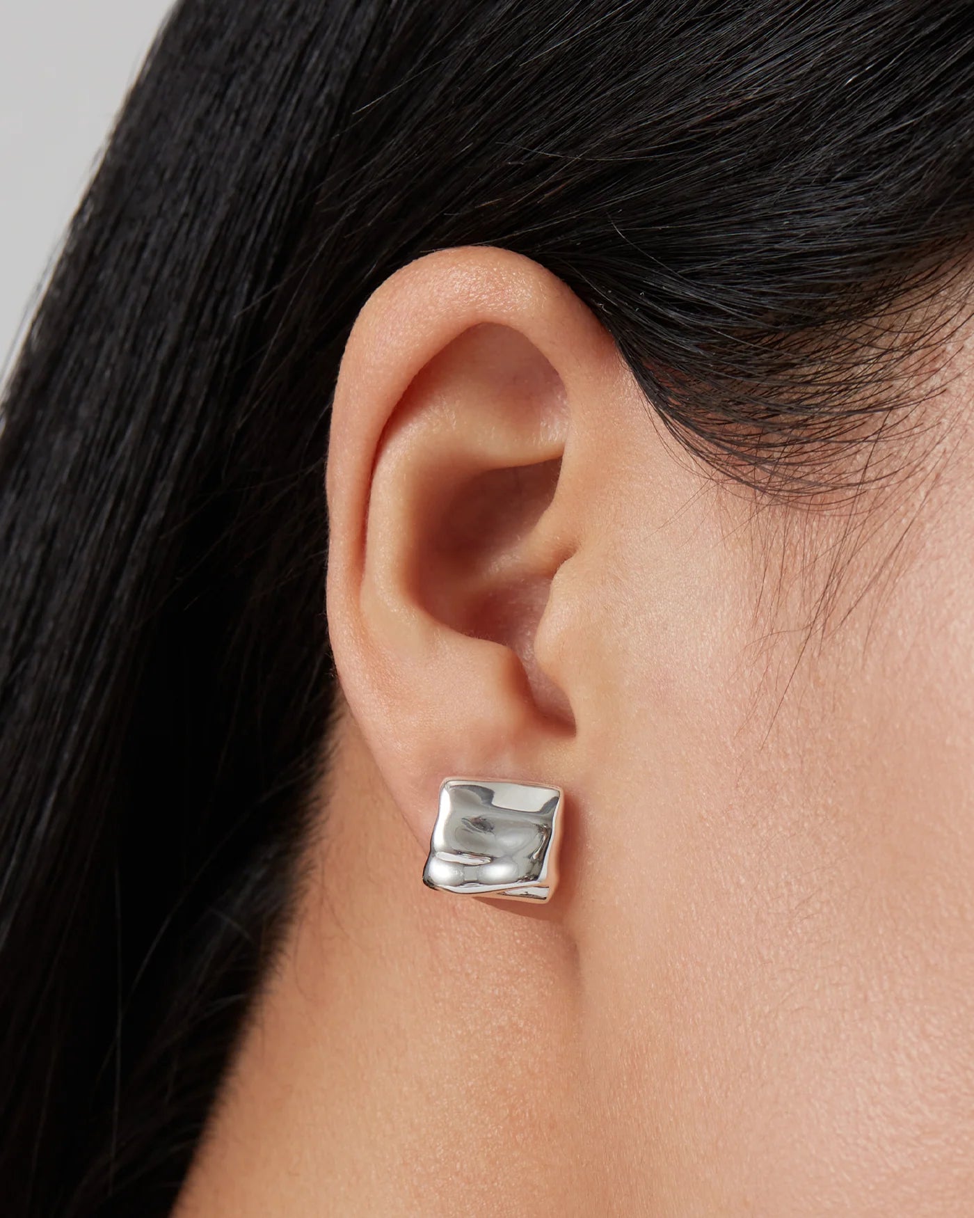 Mini Sundra Earring - Silver