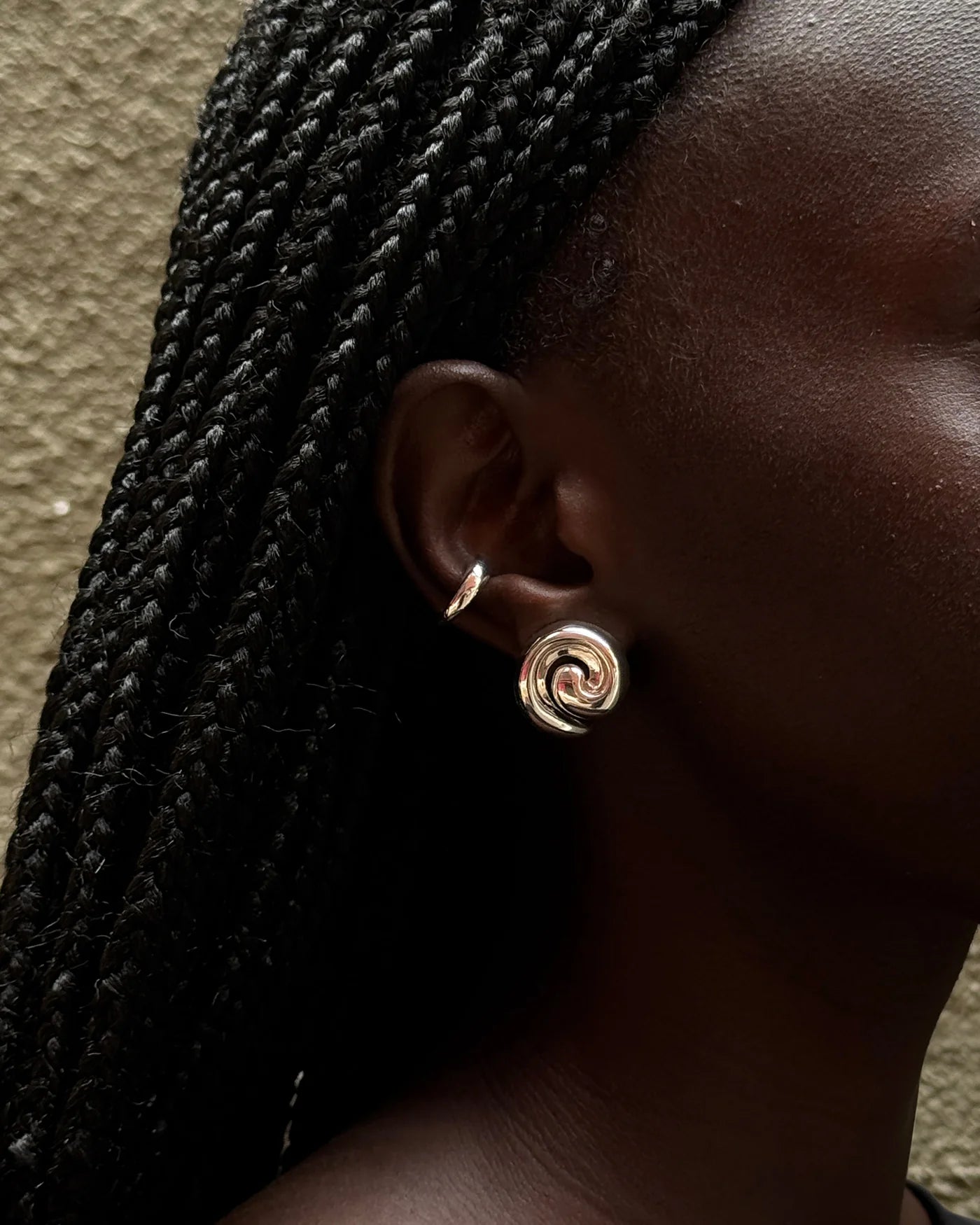 Gio Earrings - Sivler