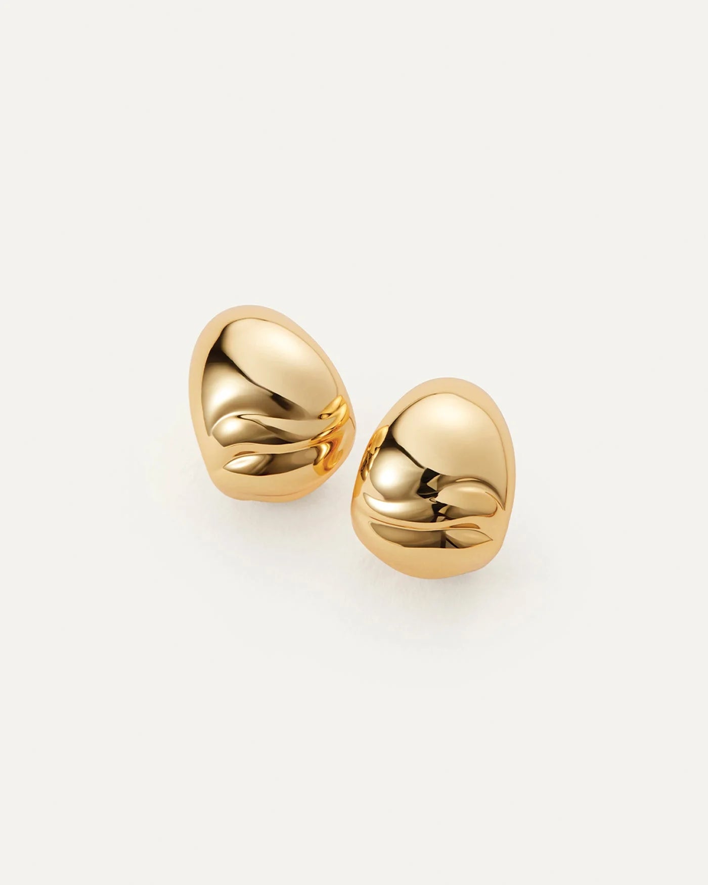 Nelle Hoop Earring - Gold