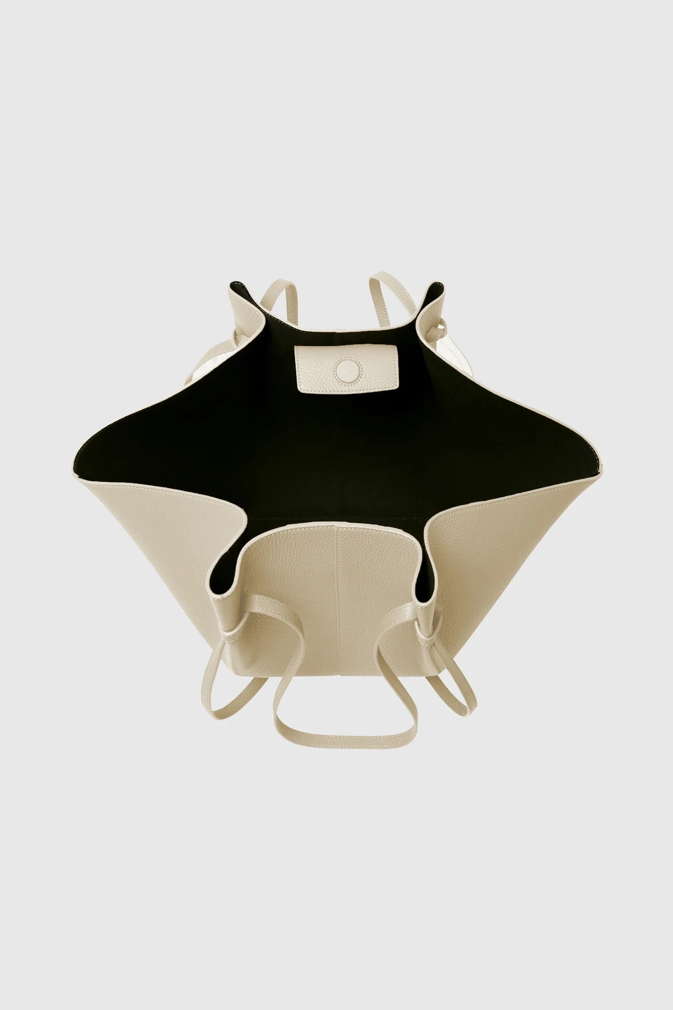 Large Mochi - Angora Pebble Leather
