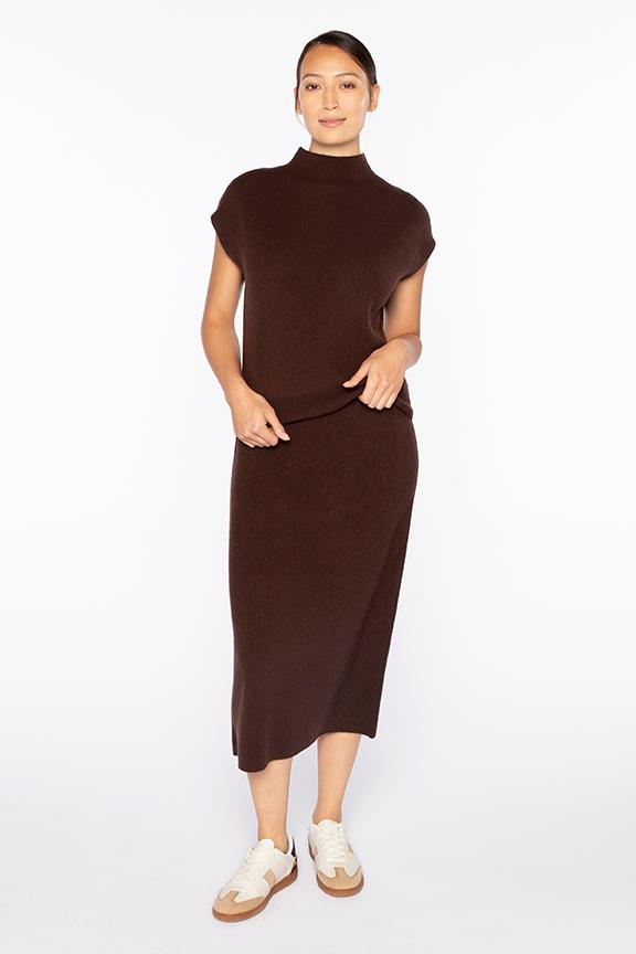 Rib Skirt - Loden