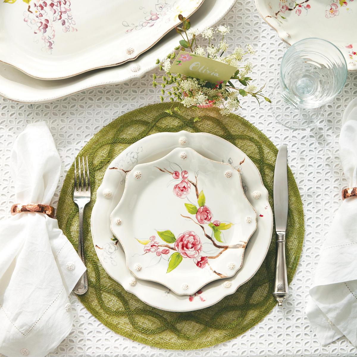 Tuileries Garden Placemat Set/4 - Pistachio