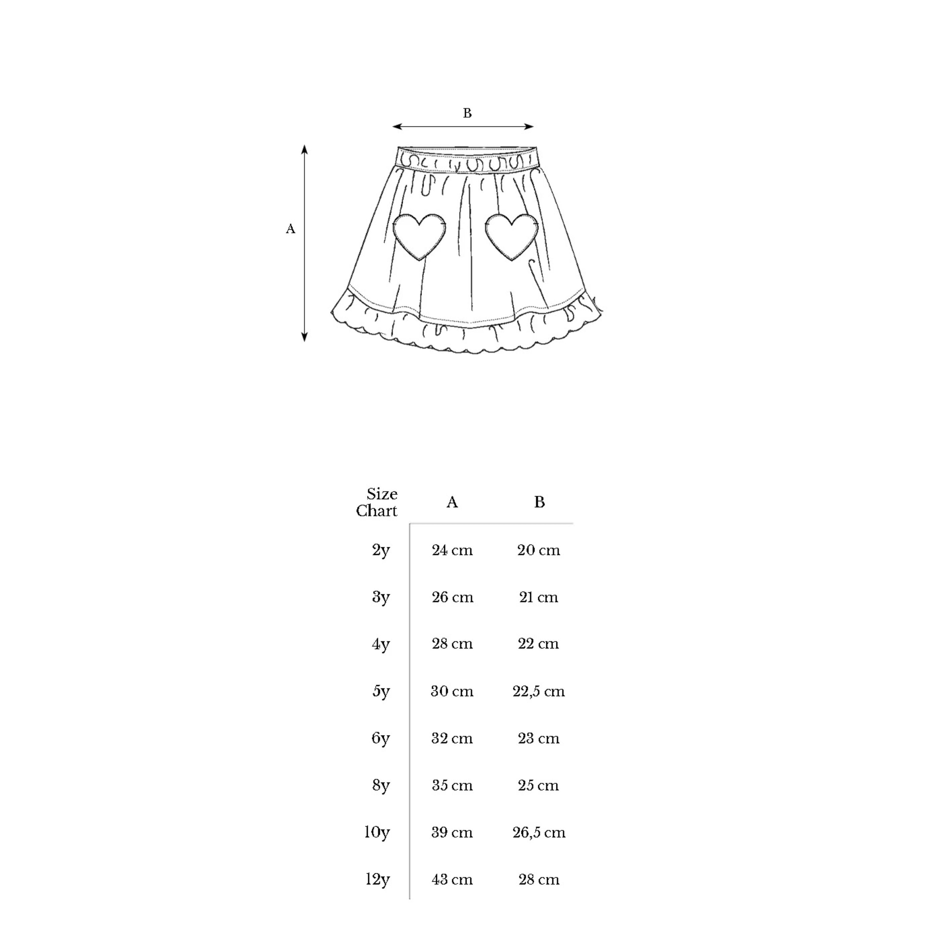 Lana Skirt - Denim