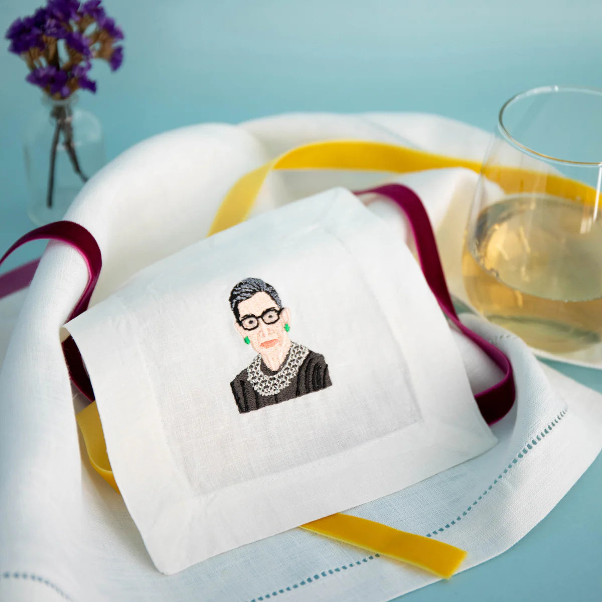 Cocktail Napkins Set of 4 - RBG