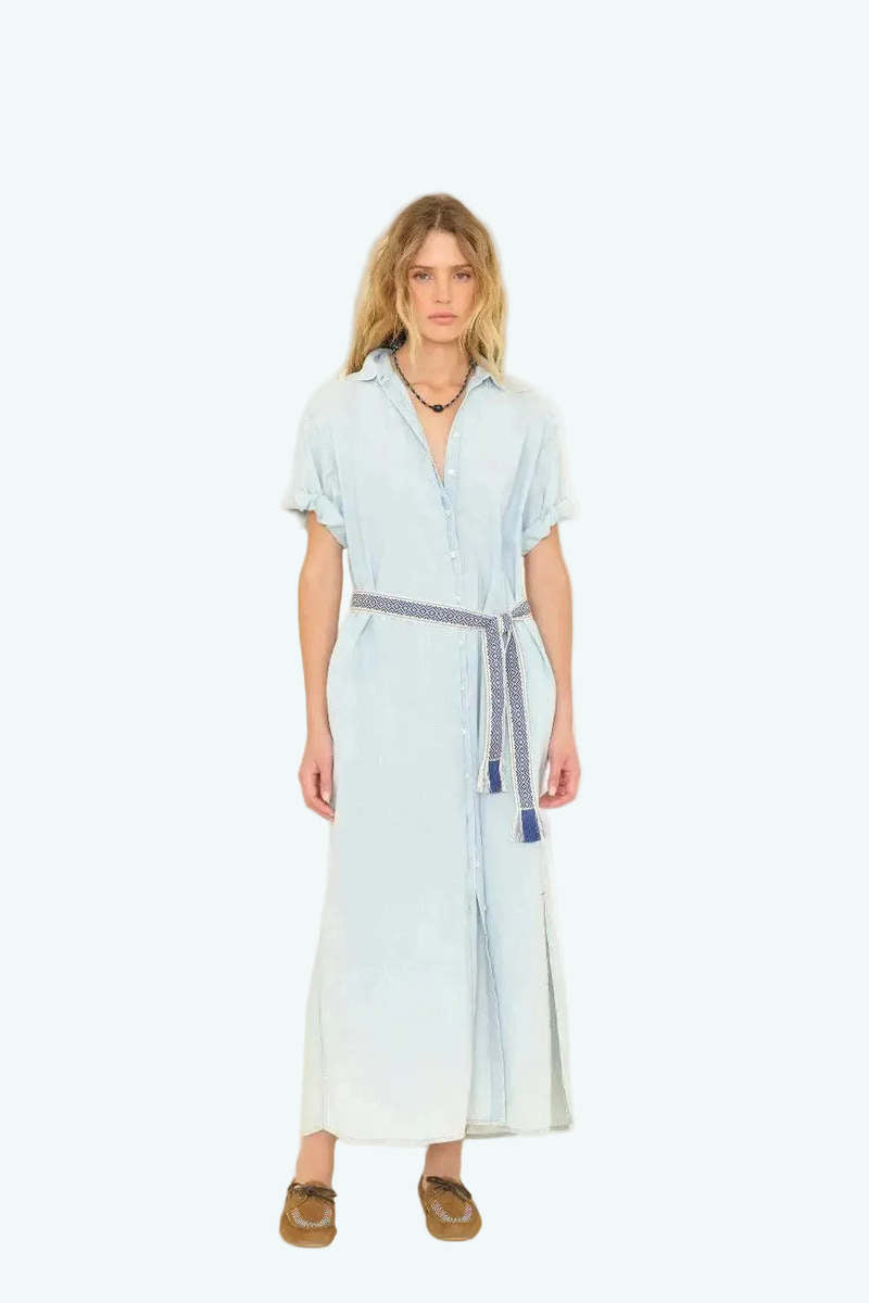 Linnet Dress - Air Blue
