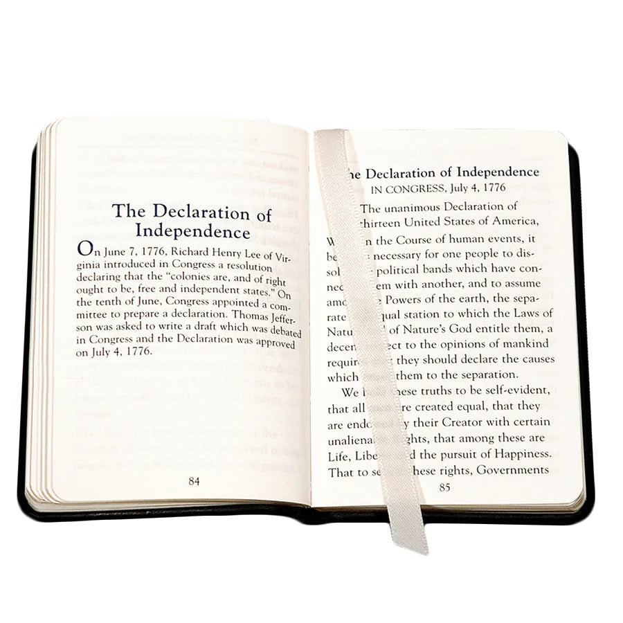 Mini Leather Constitution - Black