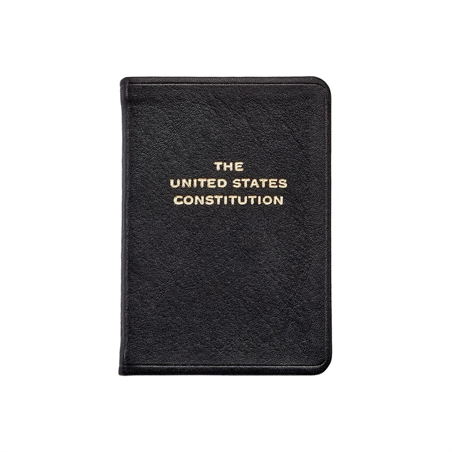 Mini Leather Constitution - Black