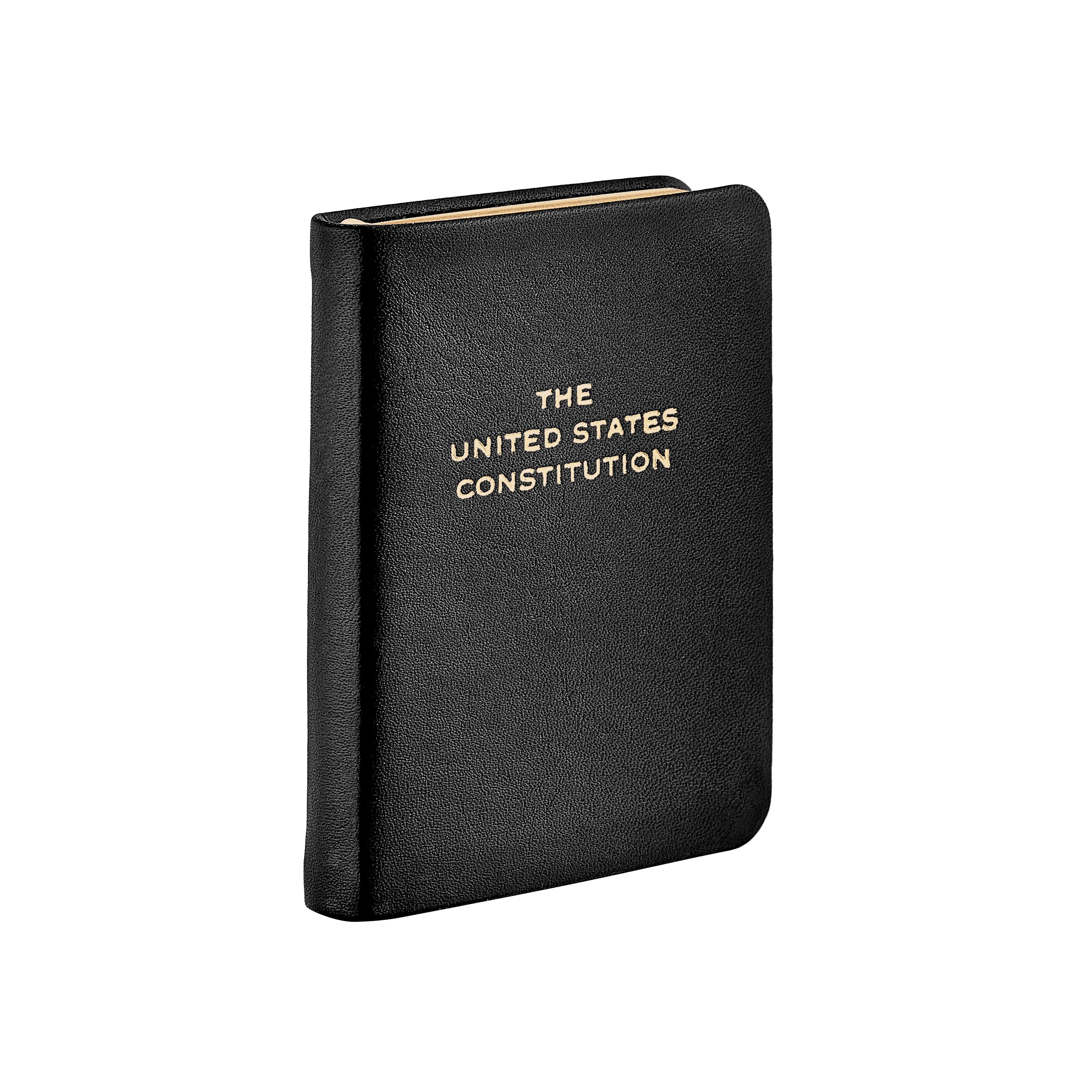 Mini Leather Constitution - Black