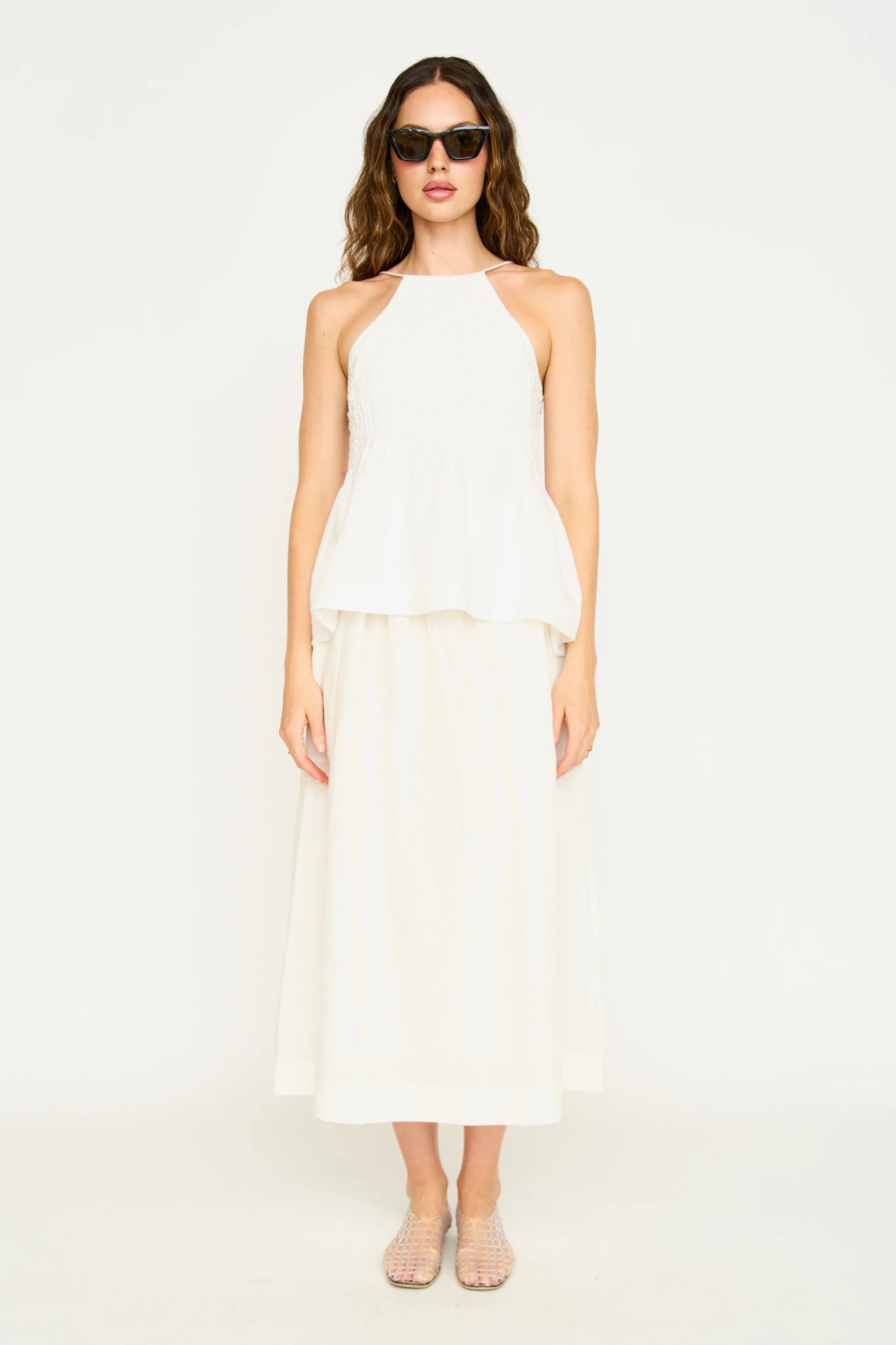 Alba Top - White