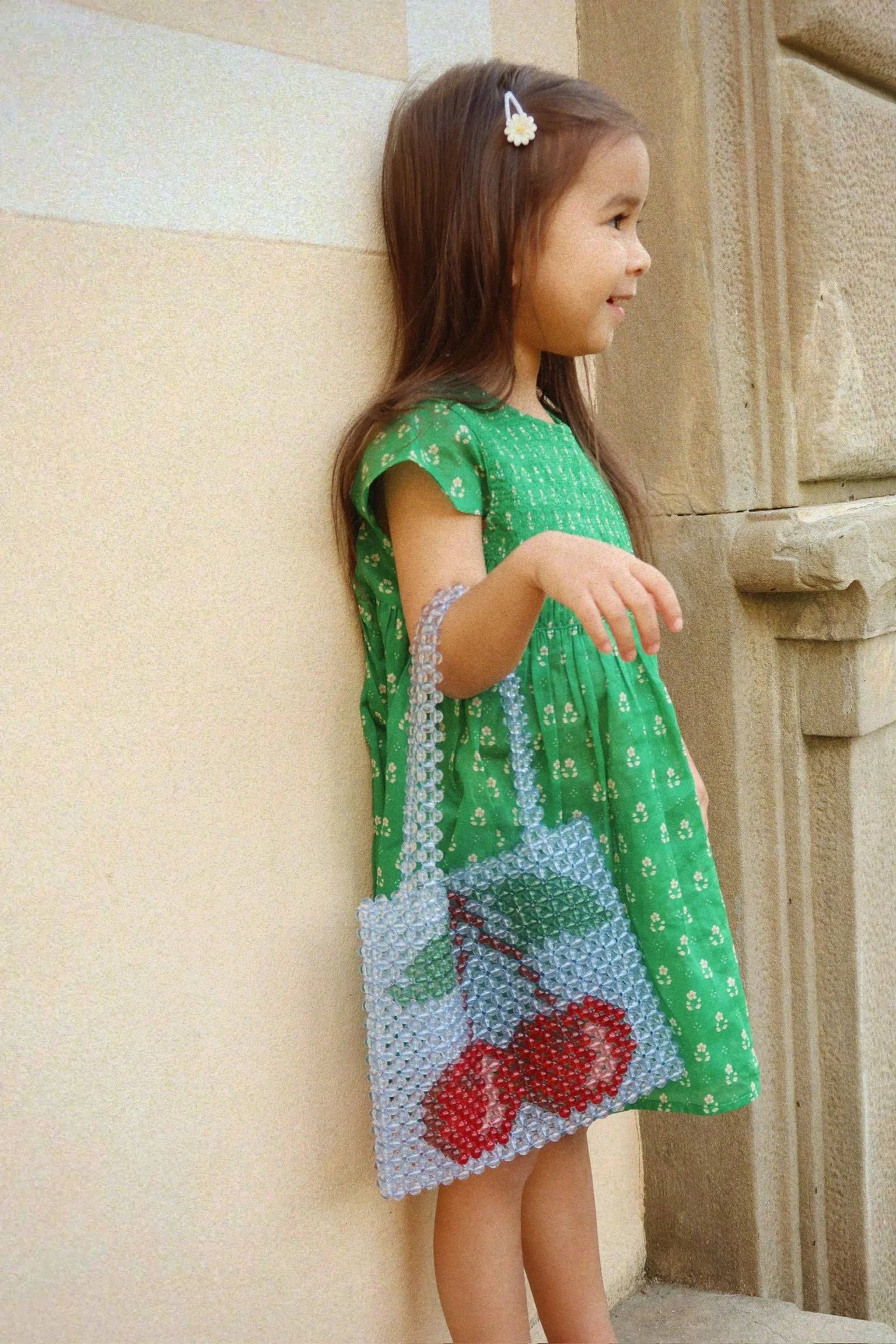 Cherry Perla Bag - Cream