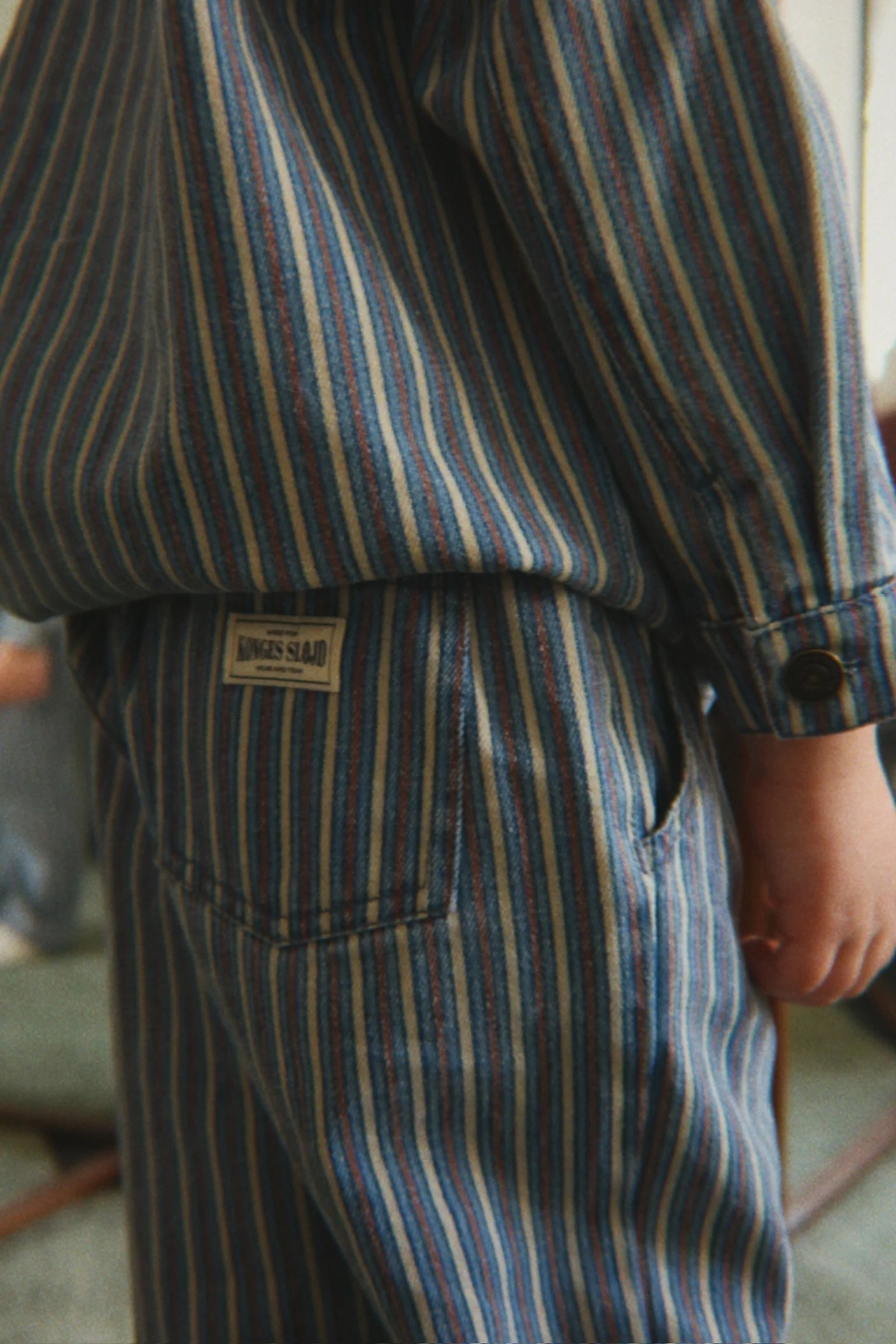 Magot Pants - Tricolore Bleu