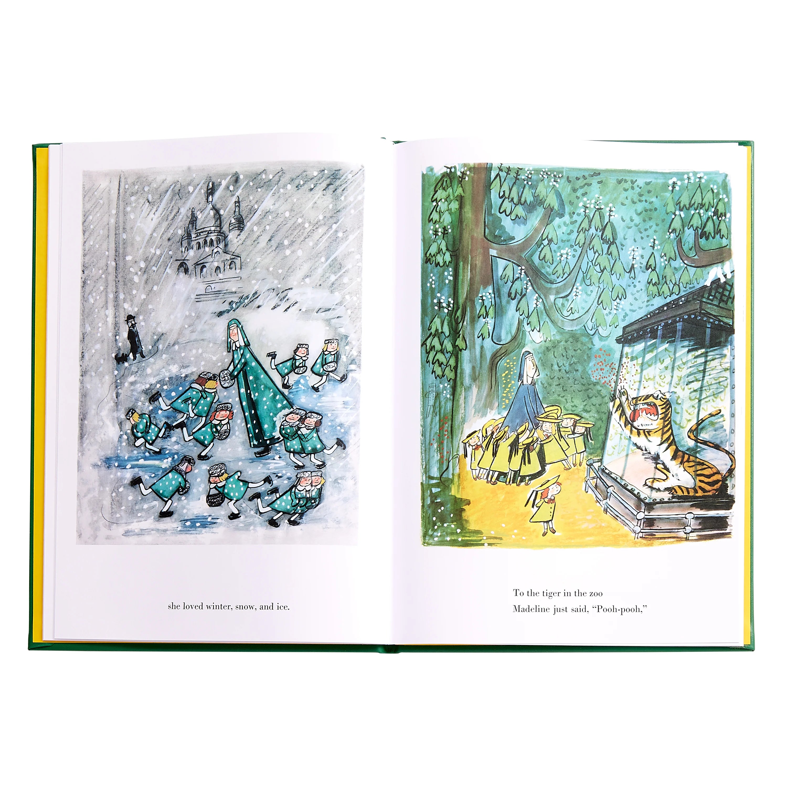 Madeline - Green Leather