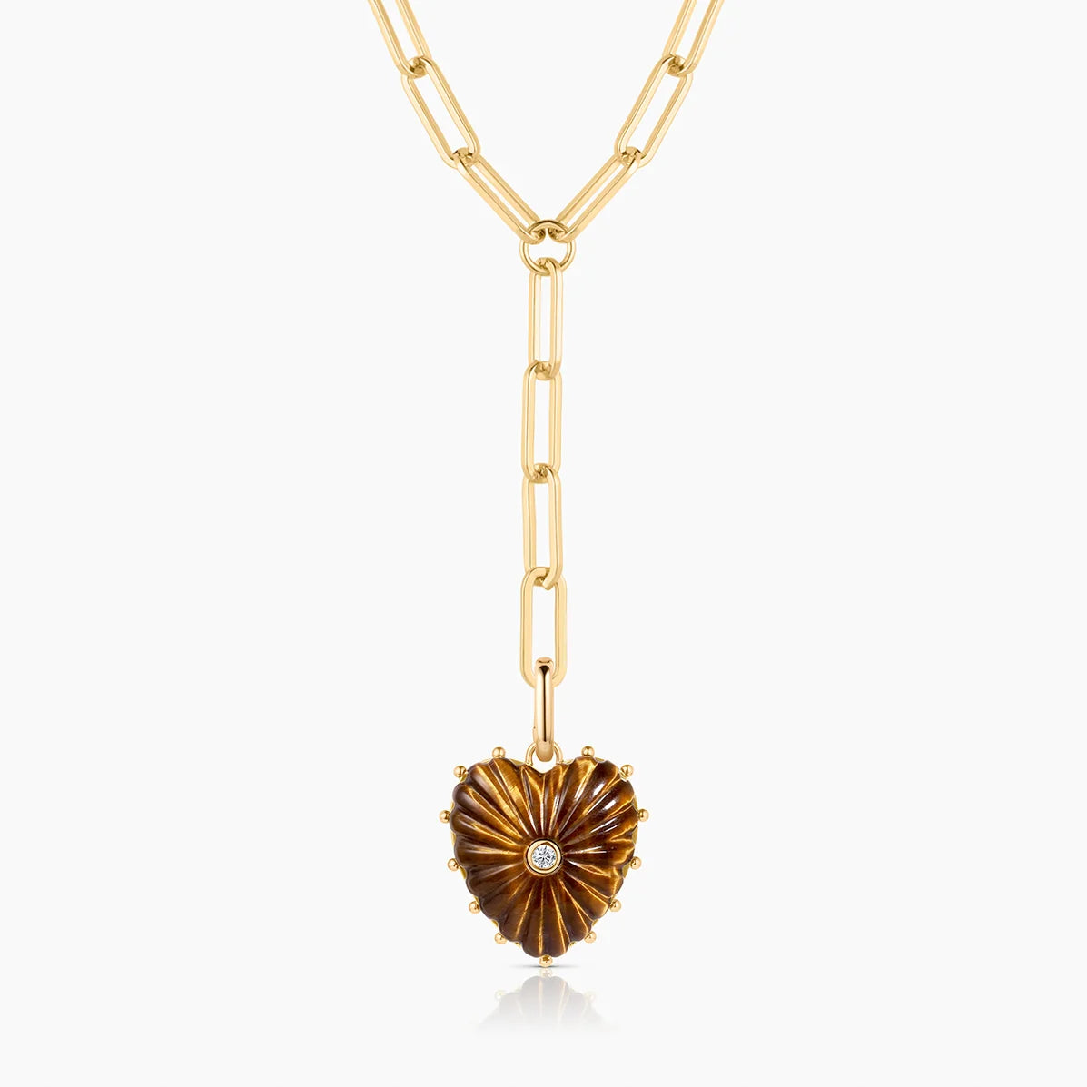 Malene Clip Charm - Tigers Eye