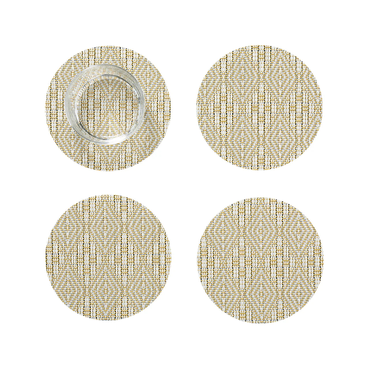 Boxwood Round Coasters