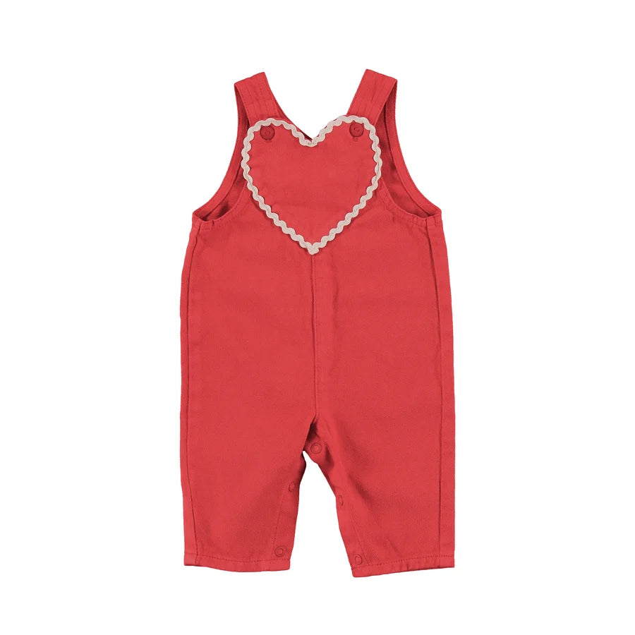 Maya Overall - Denim Zigzag