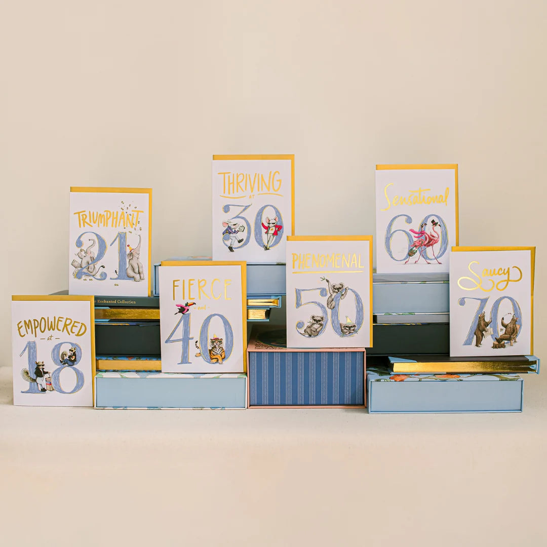 Saucy 70 Birthday Card