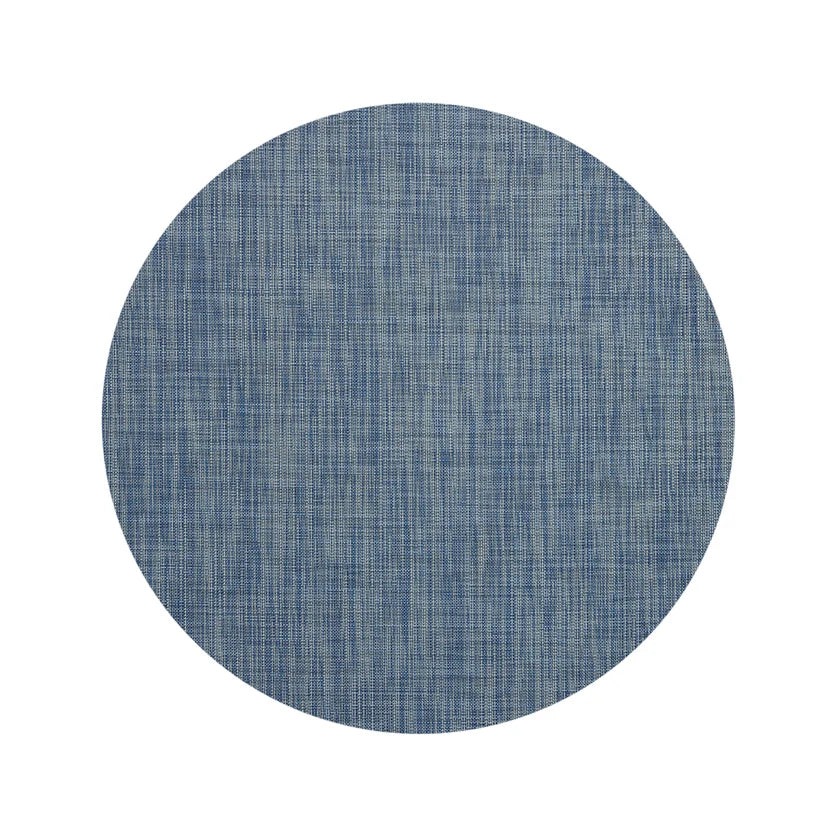 Mini Basketweave Placemat - Periwinkle