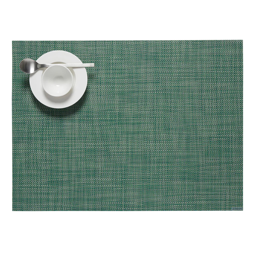 Mini Basketweave Placemat - Ivy