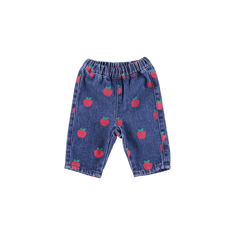 Minnie Baby Pants - Apple Denim