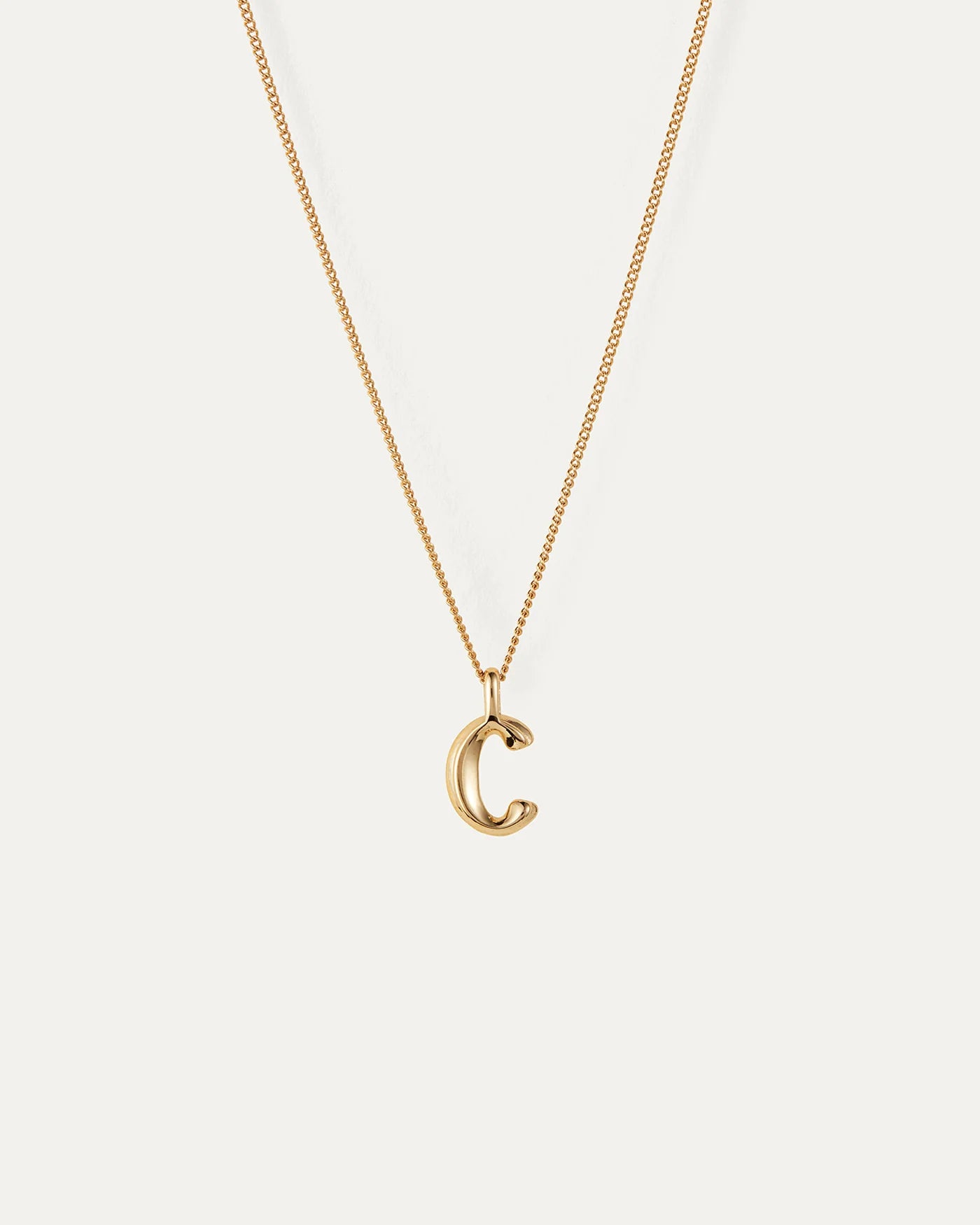 Monogram Necklace - Gold
