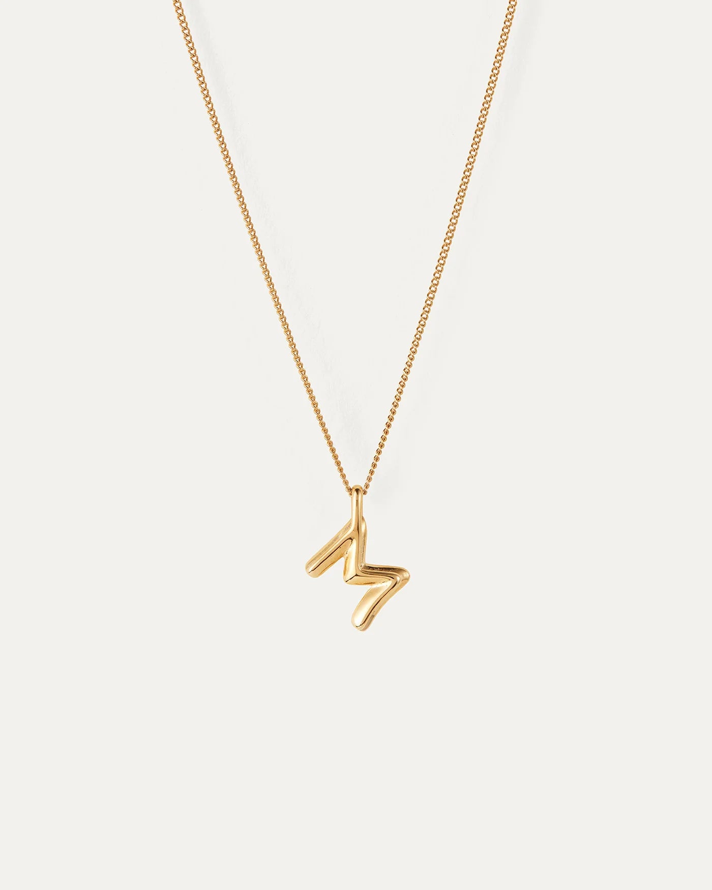 Monogram Necklace - Gold