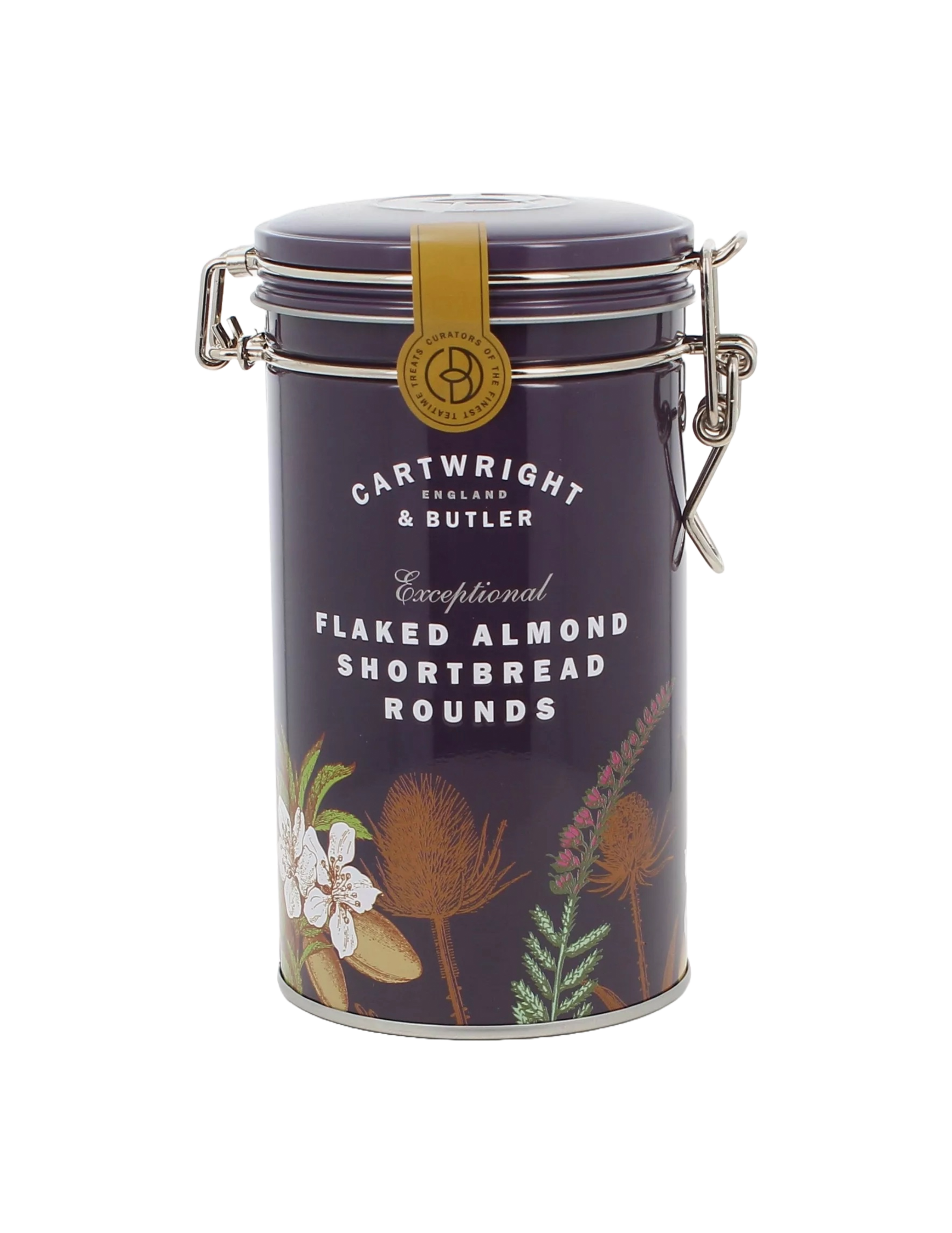 Flaked Almond Shortbread Rounds Tin