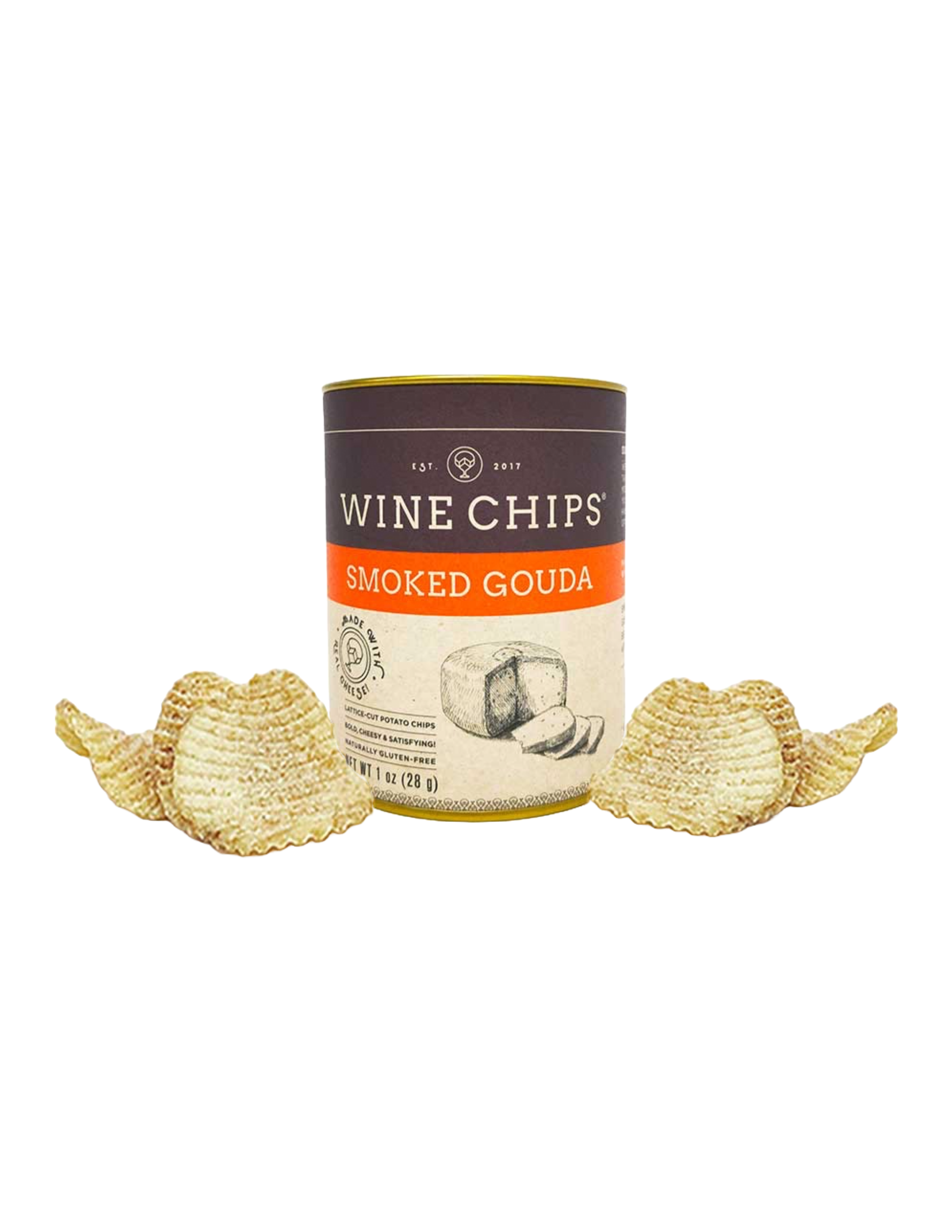 Wine Chips 1oz - Smoked Gouda