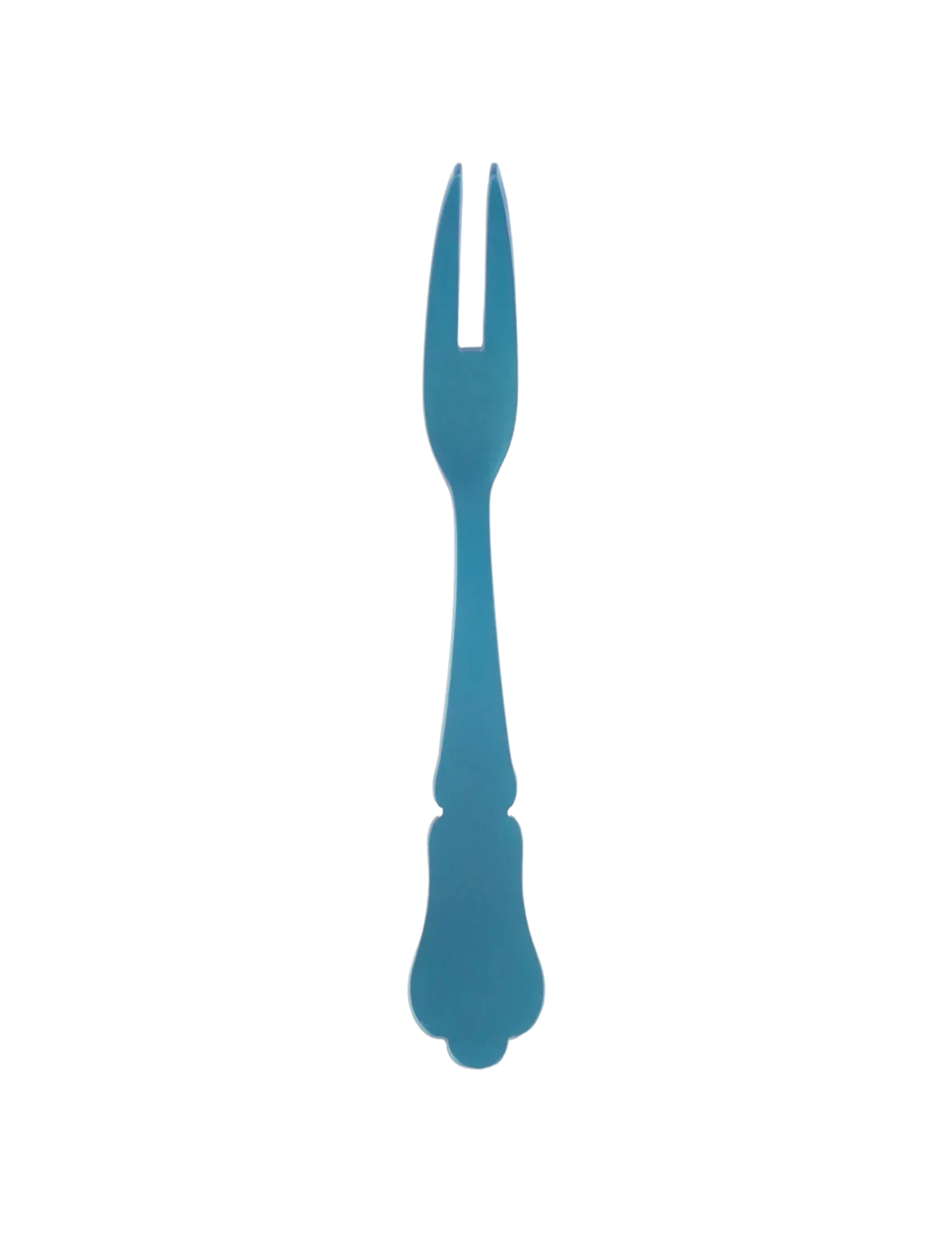 Honorine Cocktail Fork - Turquoise