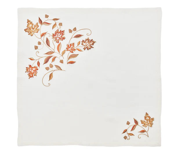 Harvest Napkin Set/4 - White & Multi