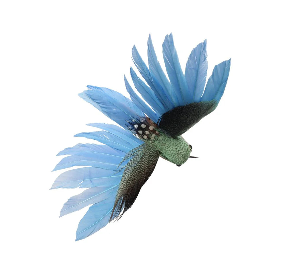 Humm Napkin Ring Set/4 - Blue & Green