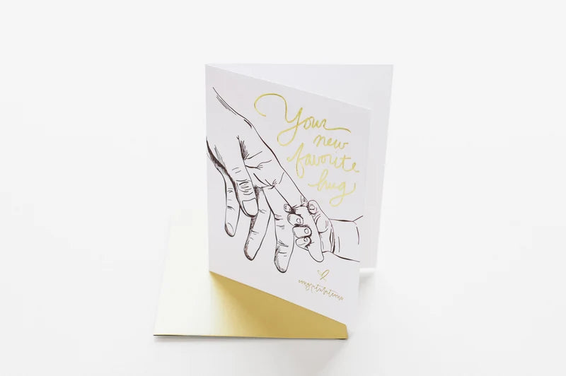 New Favorite Hug Card
