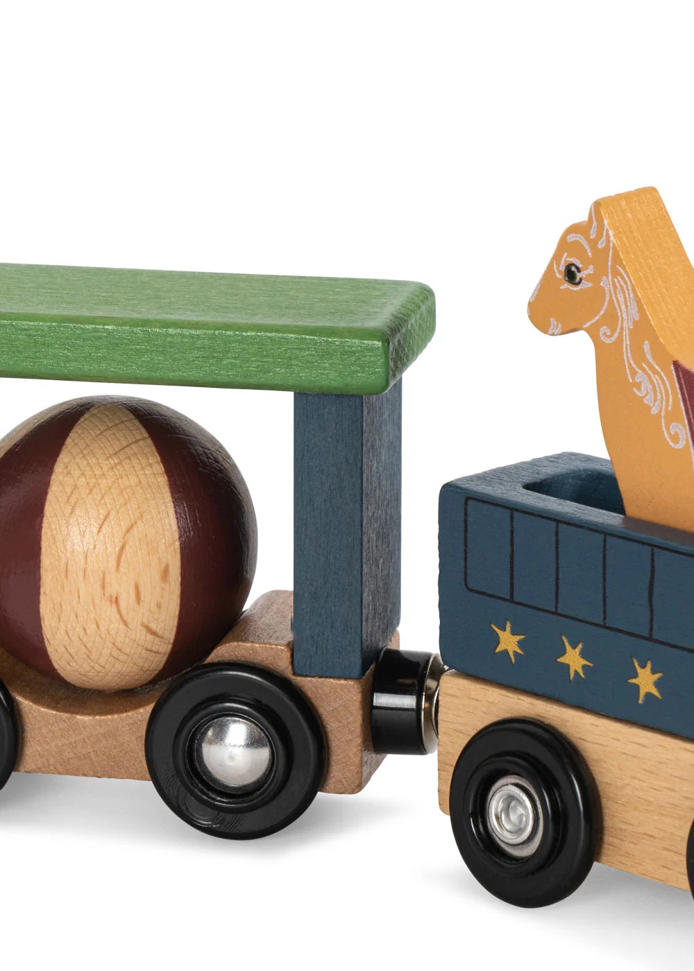 Wooden Animal Train - Multi