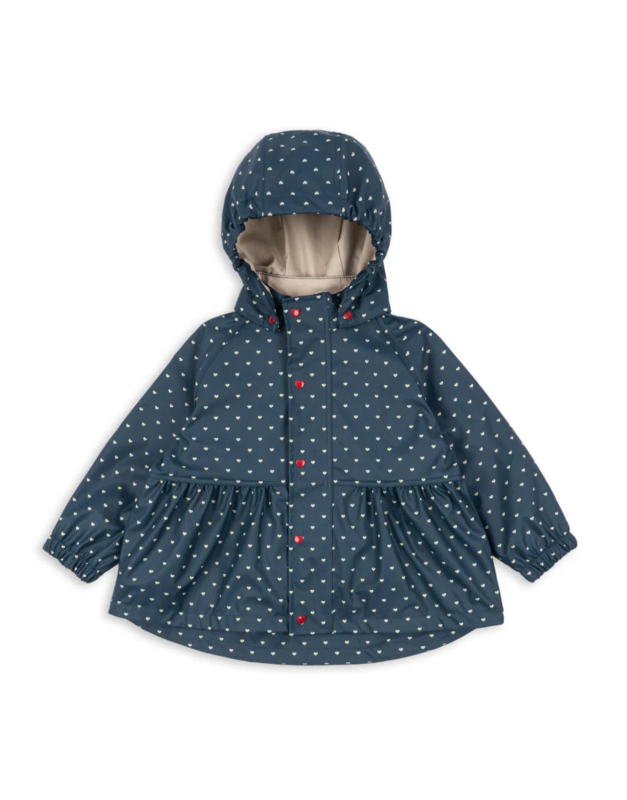 Rainy Palme Jacket - Heart Blues