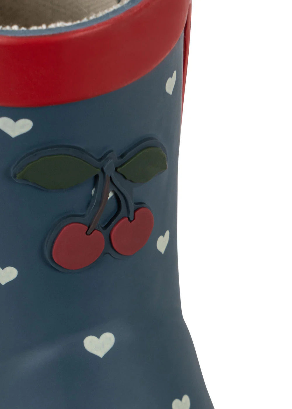 Roi Printed Rain Boot - Heart Blues