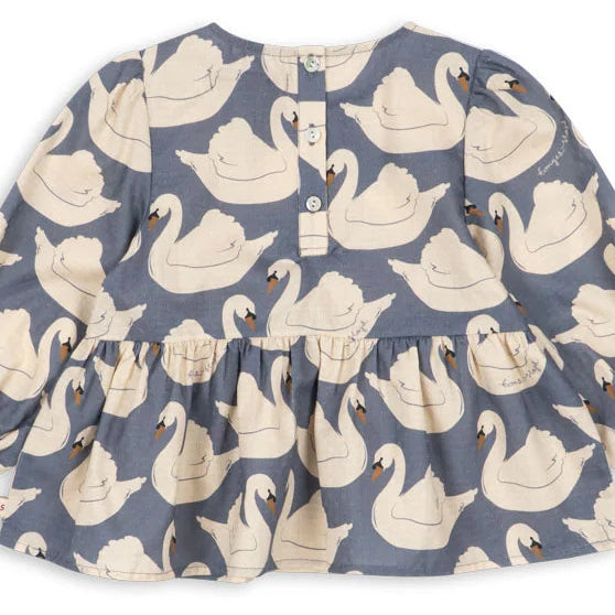 Evia Blouse - Swan